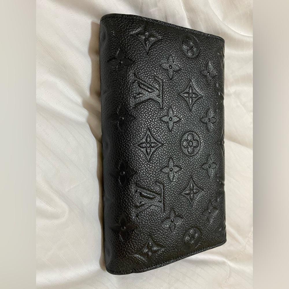 Louis Vuitton Vavin Chain Wallet Monogram Empreinte Leather Black - Picture 5 of 11